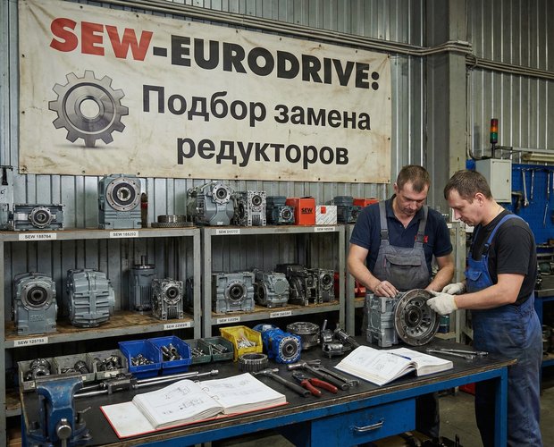 Подбор замена редукторов SEW-EURODRIVE